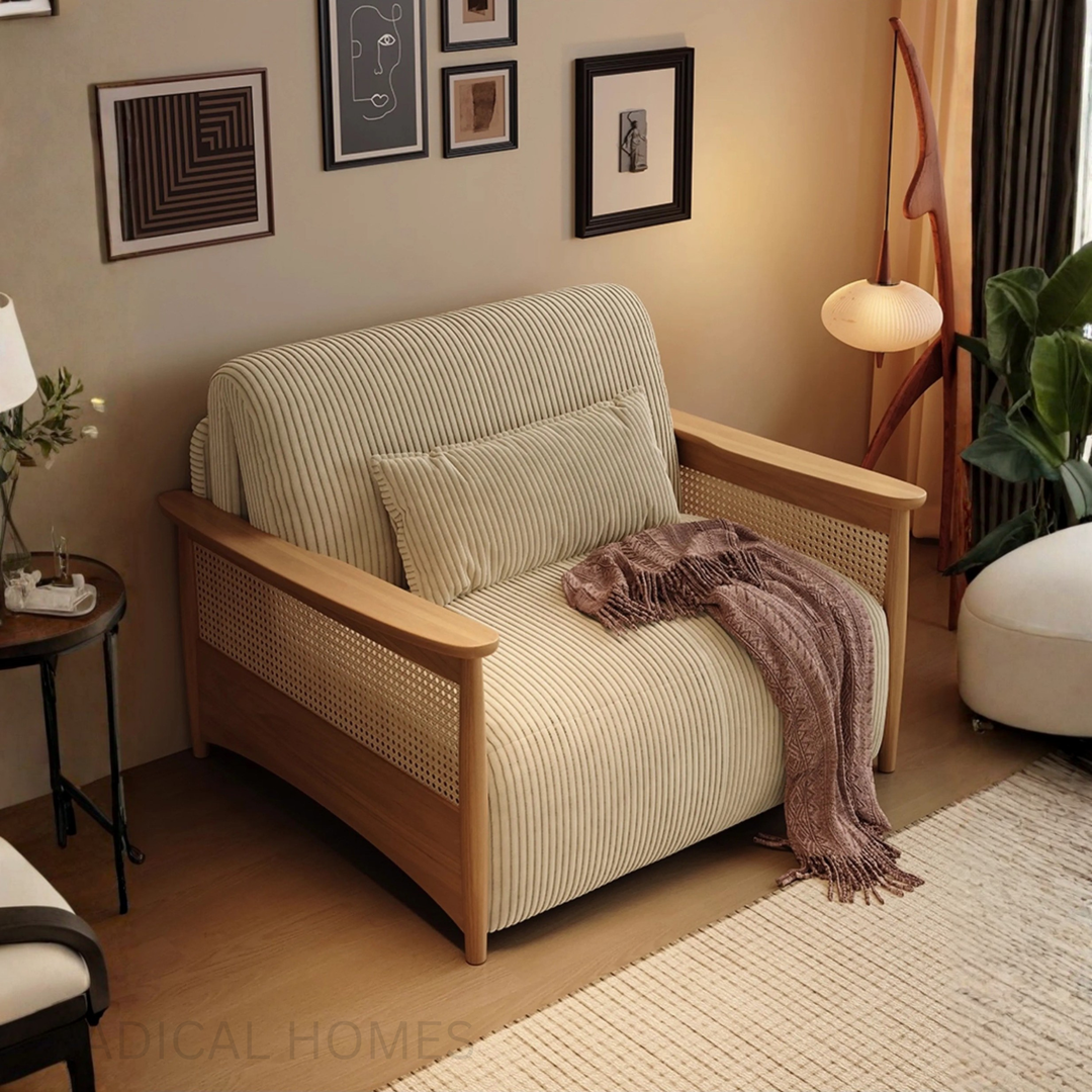 LUNARA Rattan Electric Recliner Sofa Bed