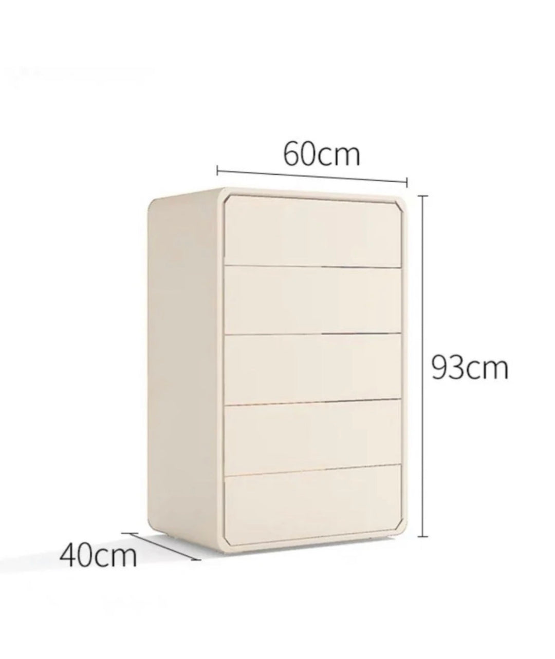 MARIKA Modern Chest Of Drawers (INSTOCK)