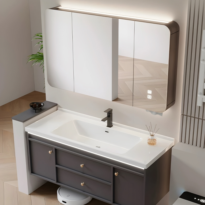 PELO Cream Bathroom Vanity Sink