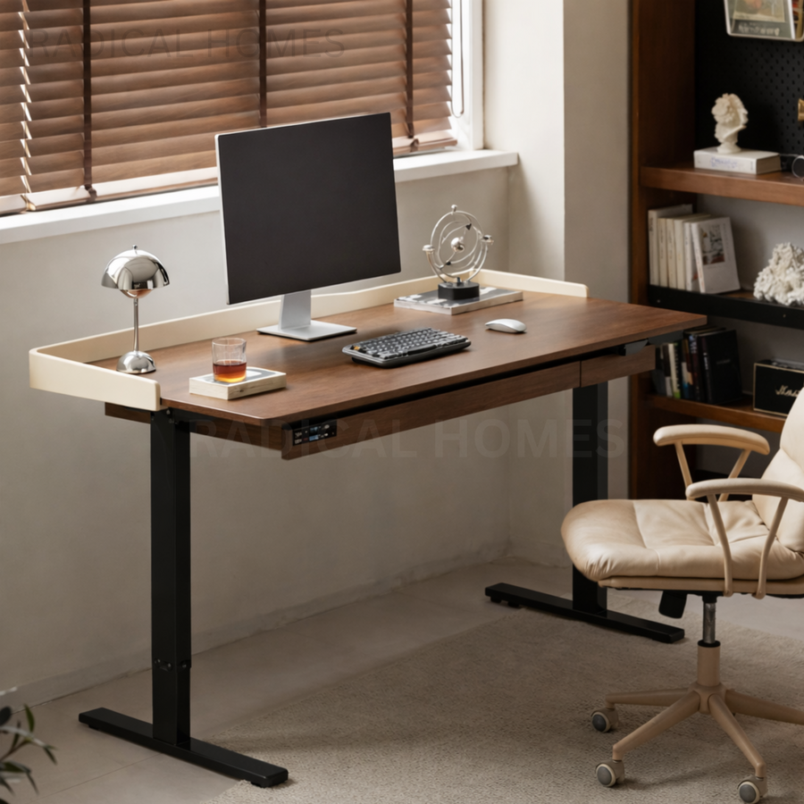 TES Modern Electric Adjustable Study Table - Radical Homes Singapore