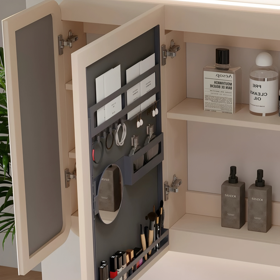 PELO Cream Bathroom Vanity Sink