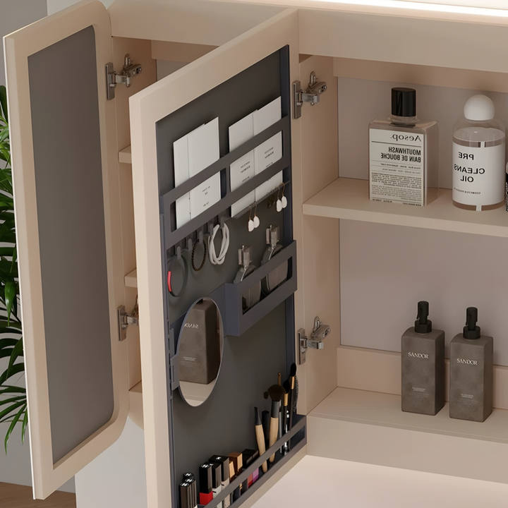 PELO Cream Bathroom Vanity Sink