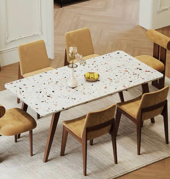 CELINE Modern Terrazzo Dining Table (INSTOCK)