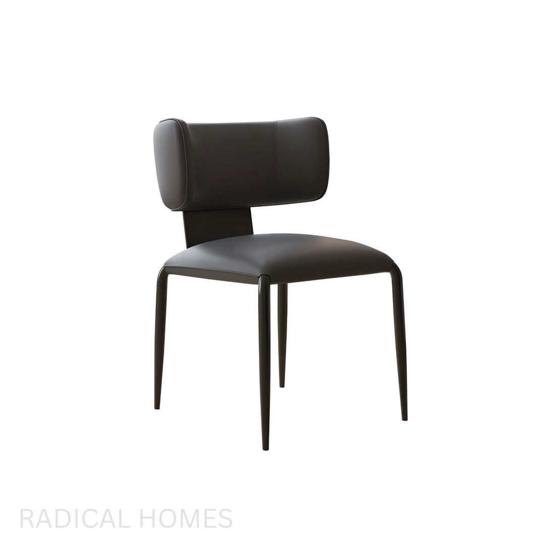 MALTO Modern Scratch Proof Leather Dining Chair