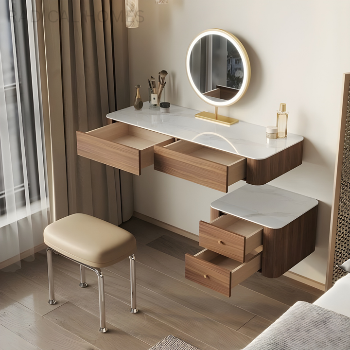 FRAIN Modern Sintered Stone Floating Vanity Table