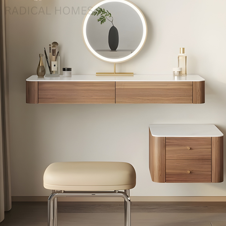 FRAIN Modern Sintered Stone Floating Vanity Table