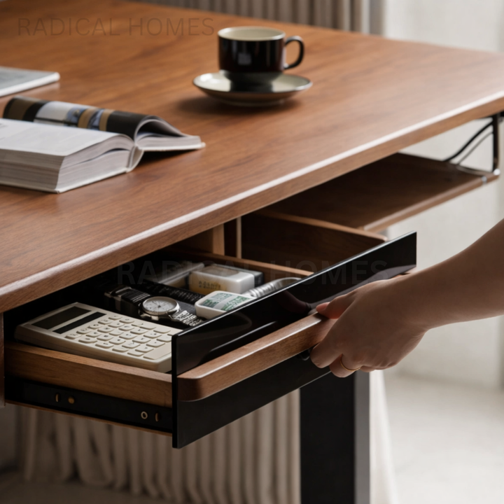 TES Modern Electric Adjustable Study Table - Radical Homes Singapore