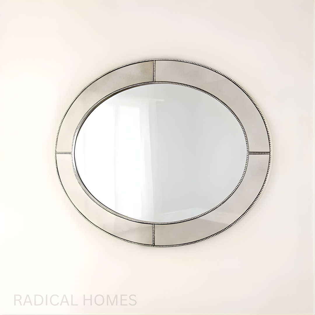 ELLORA Modern Oval Wall Mirror