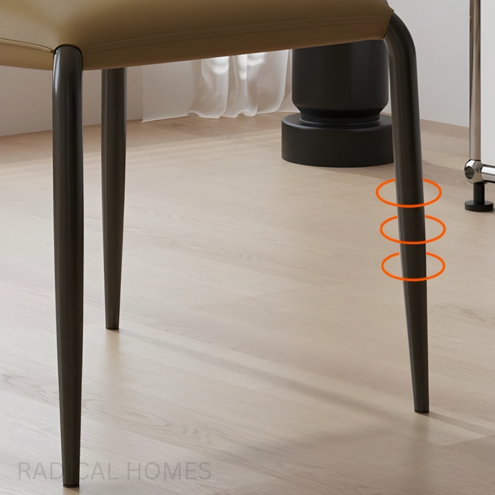 MALTO Modern Scratch Proof Leather Dining Chair