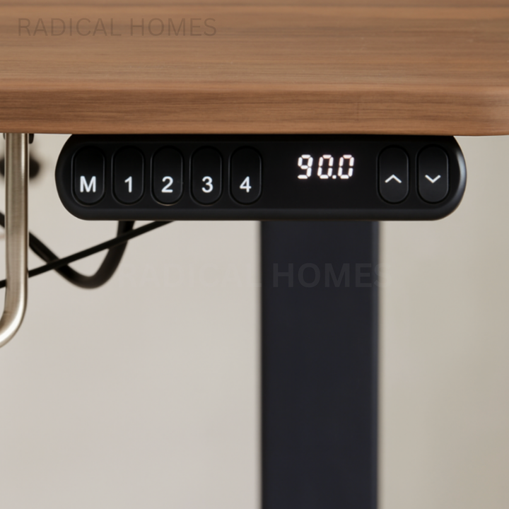 TES Modern Electric Adjustable Study Table - Radical Homes Singapore