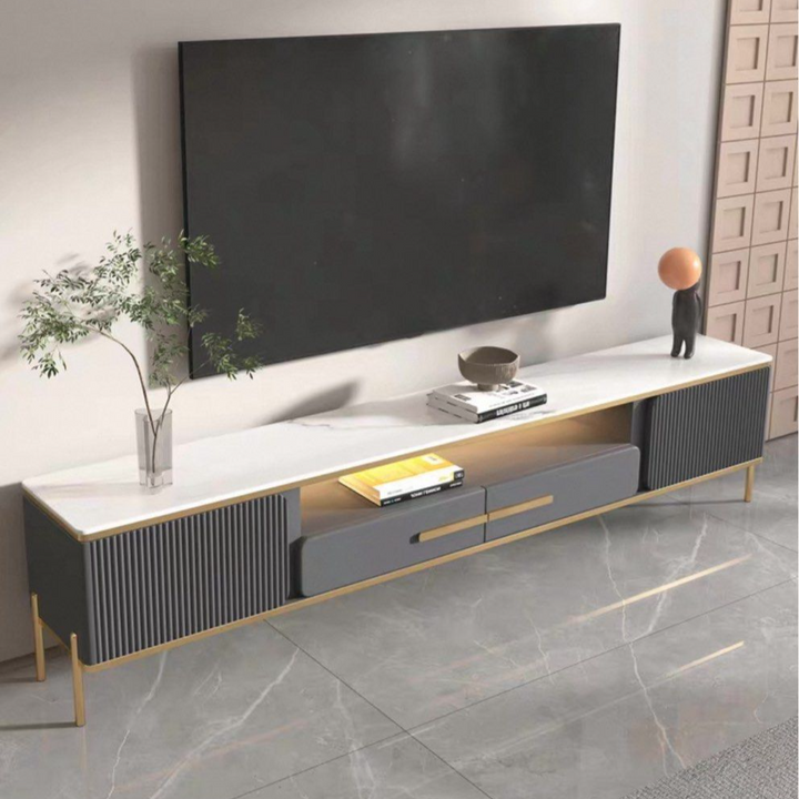 JAVIOS Modern Sintered Stone TV Console