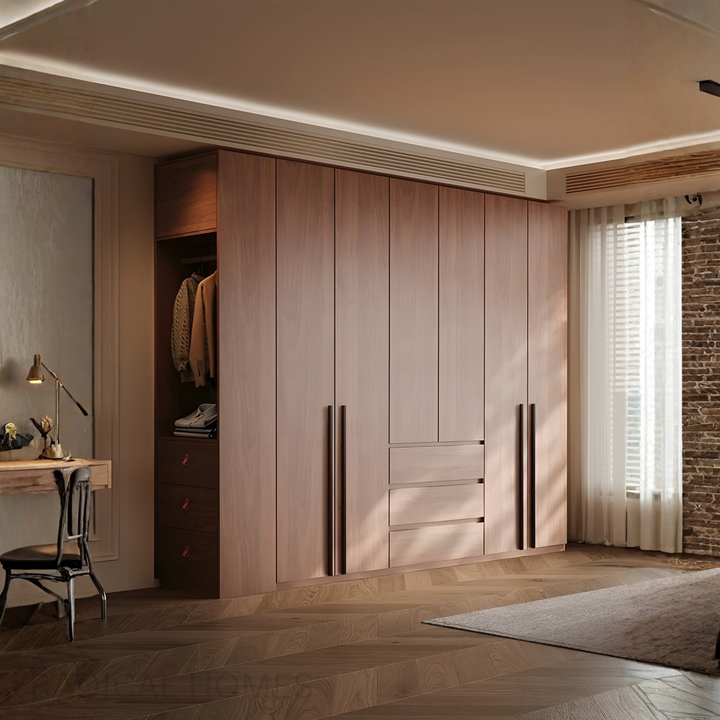 ADON Modern Walnut Wardrobe