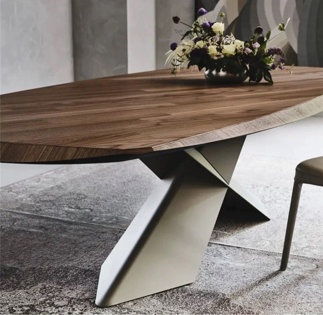 ALBE Modern Solid Wood Dining Table