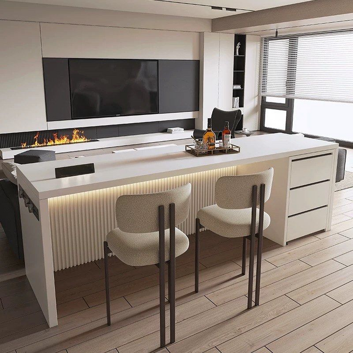 ALRIC Modern Sintered Stone Bar Table