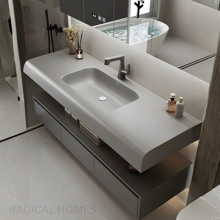 AUREX Modern Bathroom Vanity Set - Radical Homes Singapore
