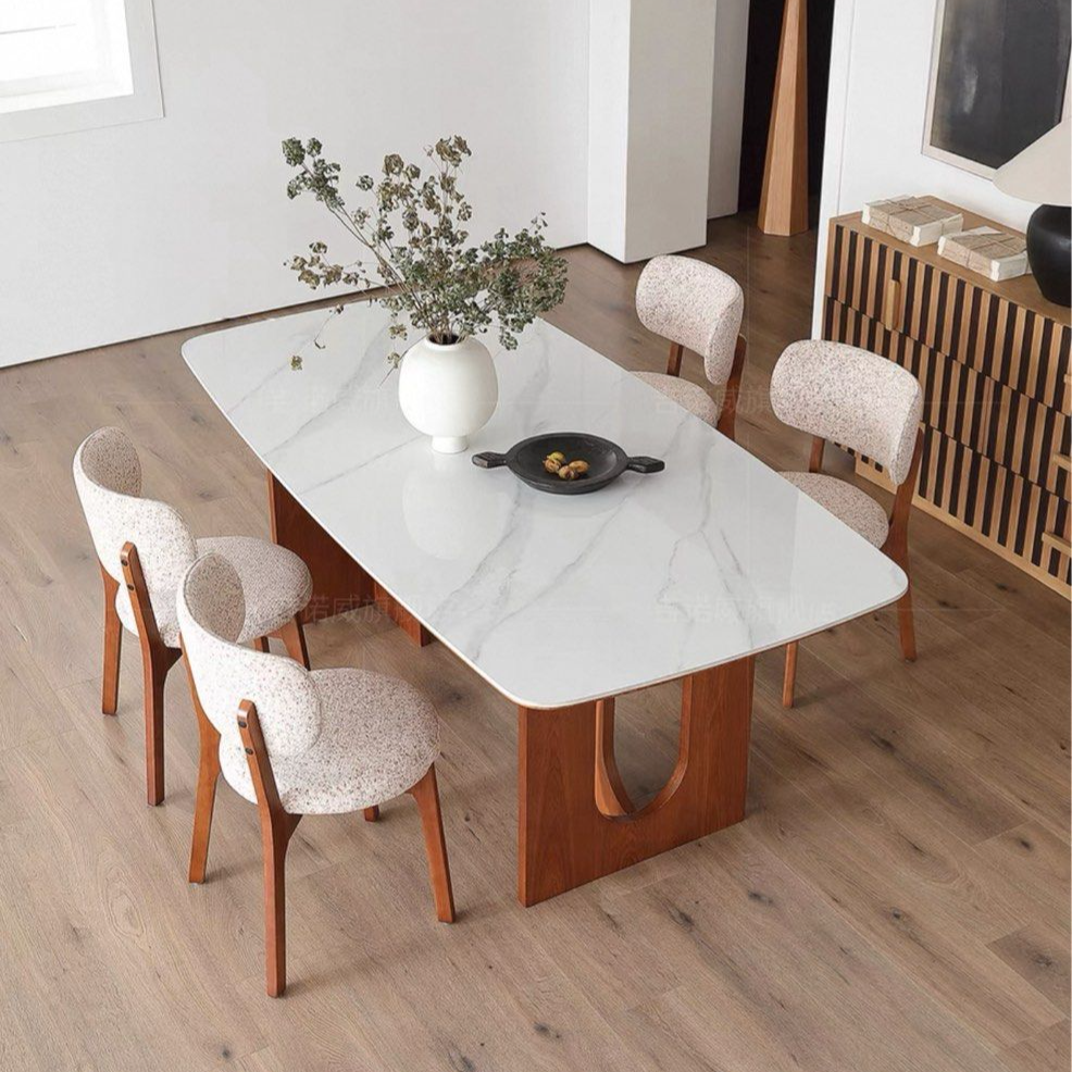 THEMIEN Modern Sintered Stone Dining Table