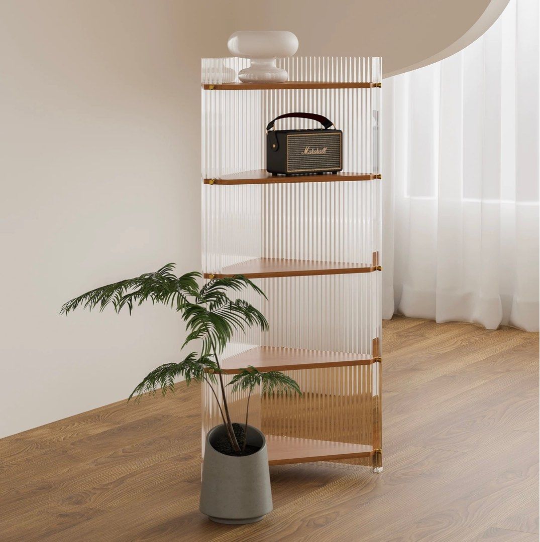 GRANDEU Modern Acrylic Display Shelf