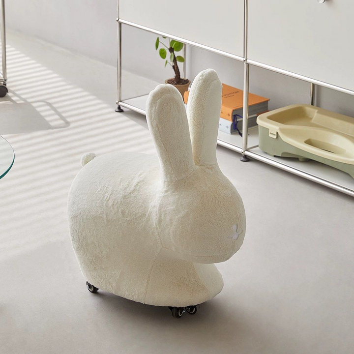 NAORIE Flannel Rabbit Stool