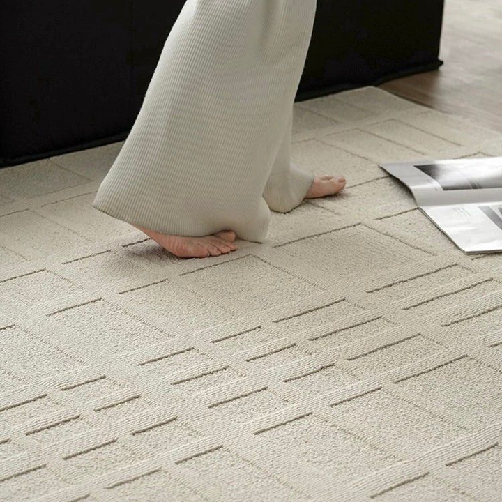 FOEKEL Modern Water Resistant Rug