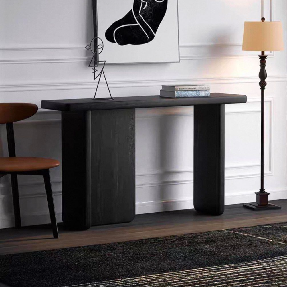 KOZEL Modern Solid Wood Console Table
