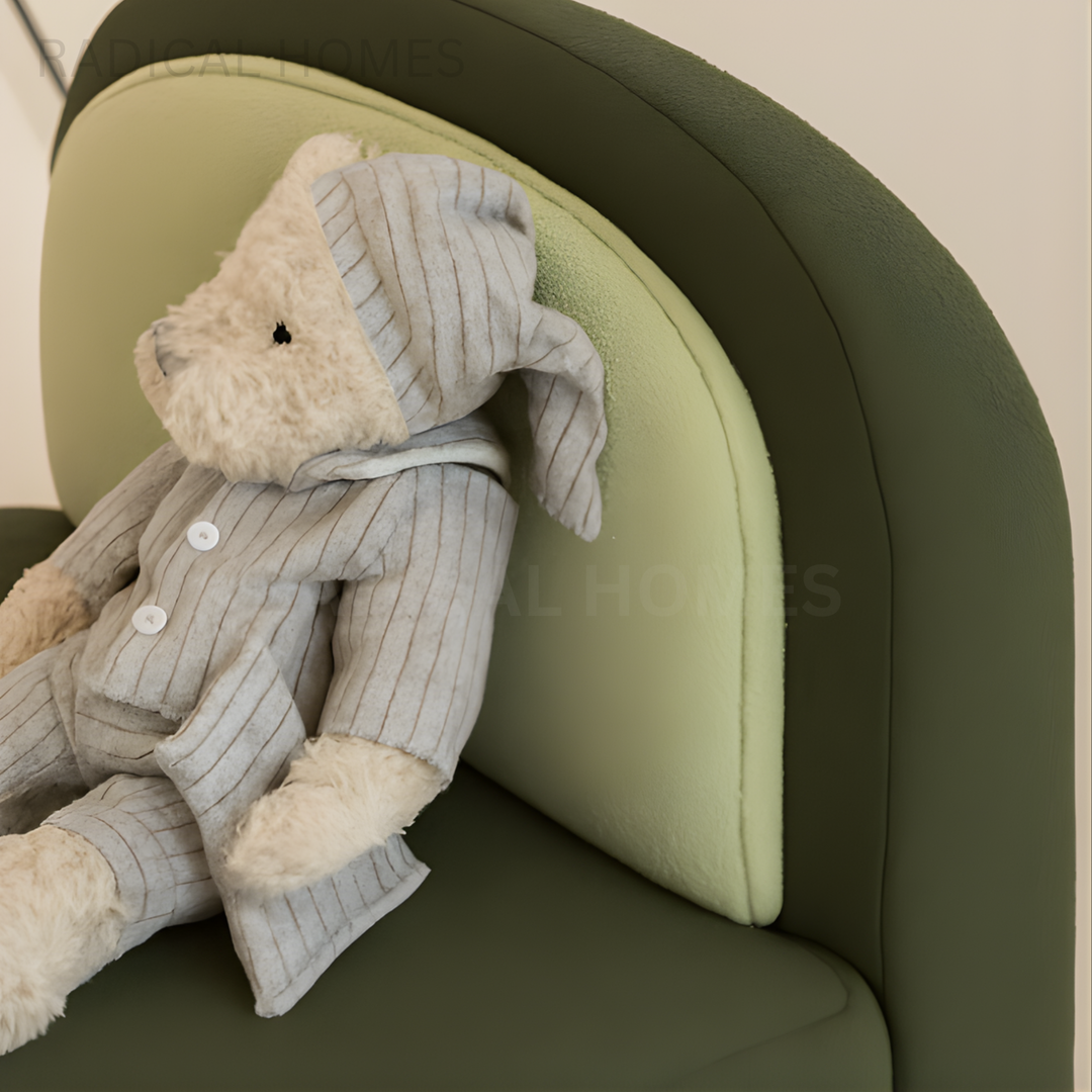 HAILEY Modern Fabric Children Lounge Chair - Radical Homes Singapore
