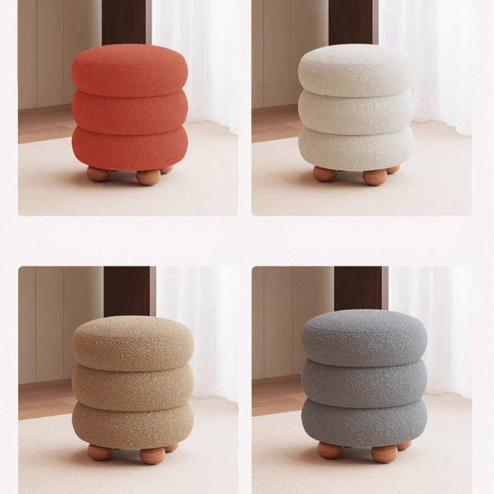 TROFUS Lamb Wool Stool