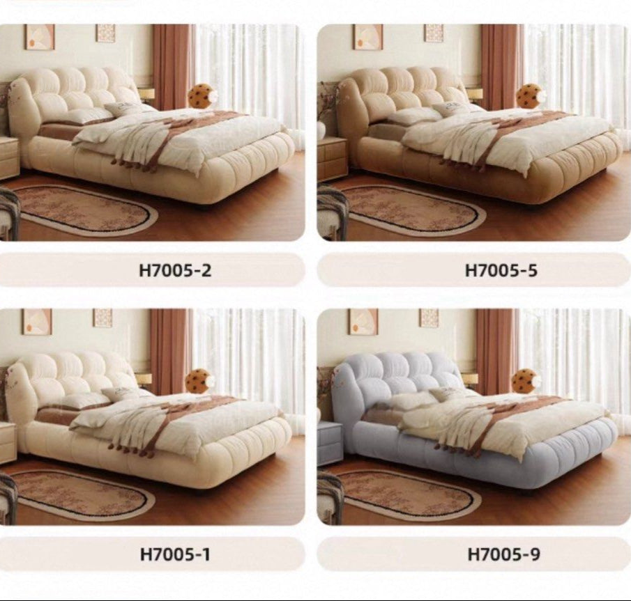 POUFFY Modern Storage Bedframe
