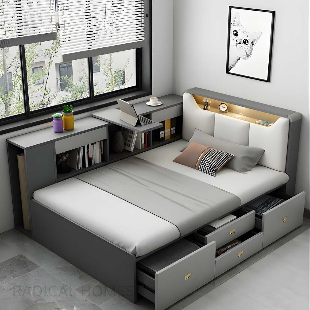 AURELIA Modern Storage Bedframe