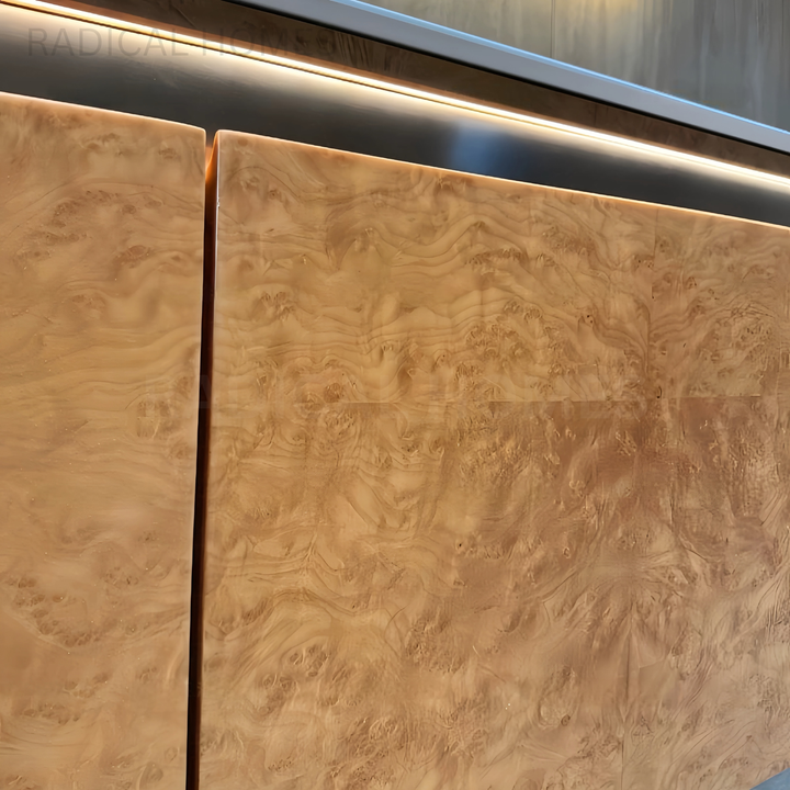 ARELIA Modern Mappa Burl Vanity Sink - Radical Homes Singapore