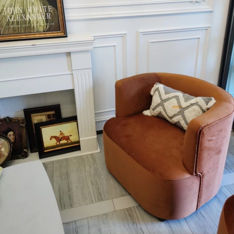 TREVOR Modern Boucle Armchair