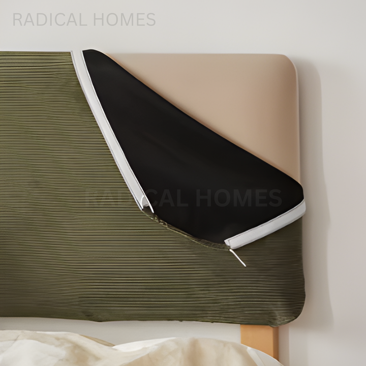 CLOUDEL Modern Solid Wood Bedframe - Radical Homes Singapore