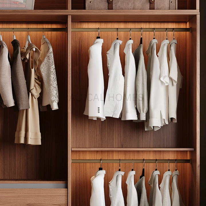 REGALIA Rustic Solid Wood Wardrobe