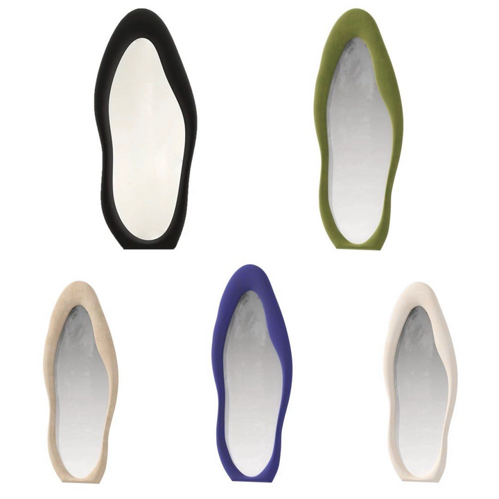 AUOEL Modern Suede Mirror
