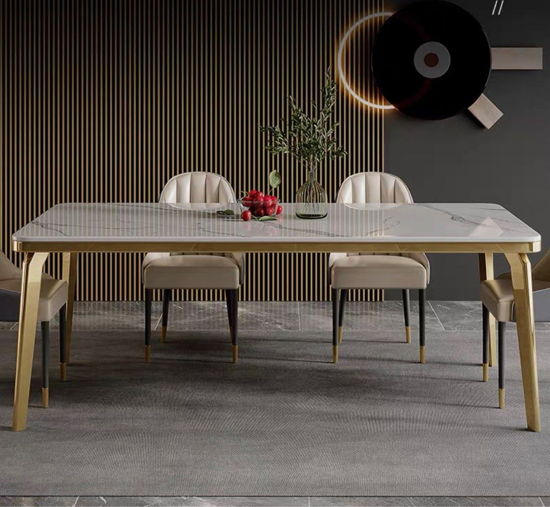 ATKINS Modern Sintered Stone Dining Table