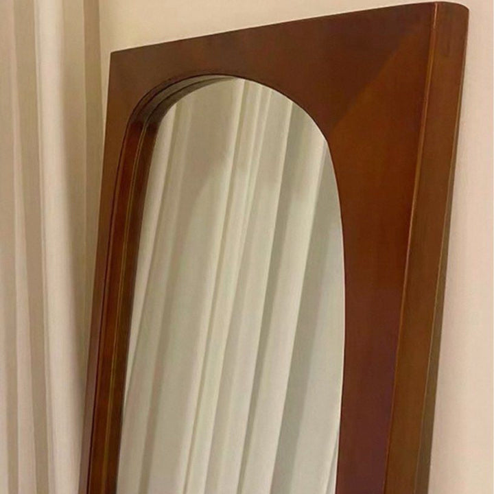 JAOE Modern Solid Wood Full Length Mirror