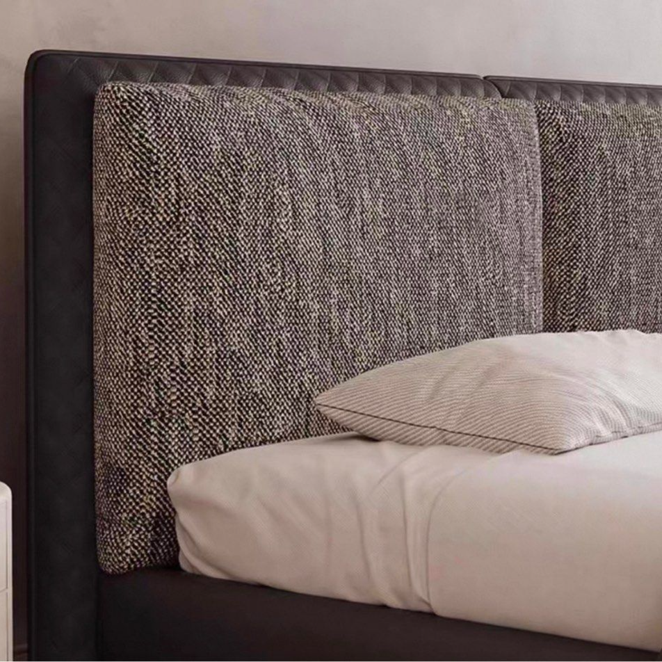 HOSRER Modern Leather Bedframe