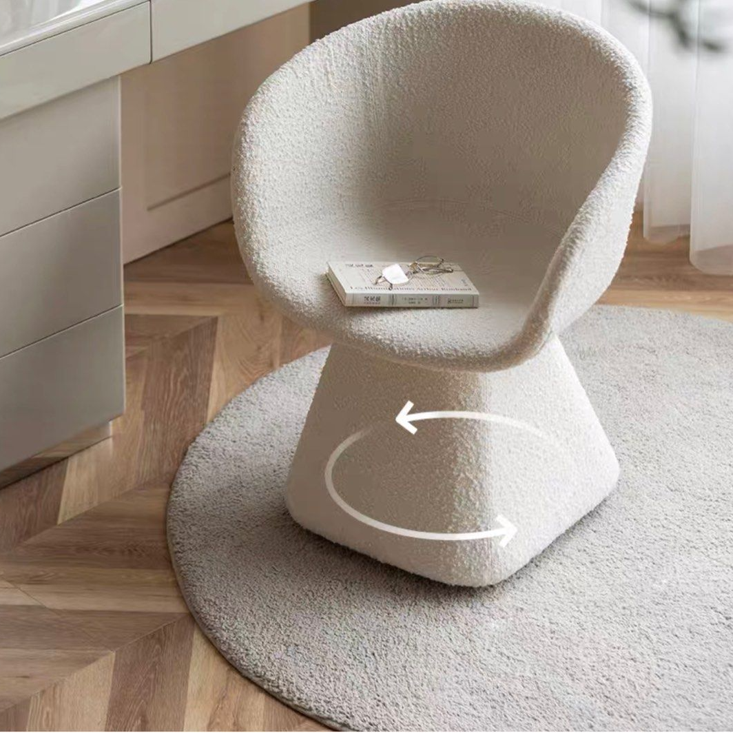 JOEL Modern Boucle Lounge Chair