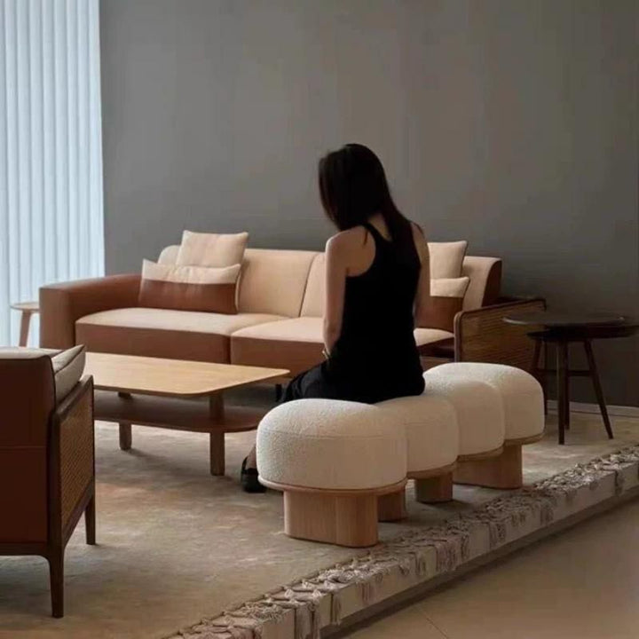 GEHEU Modern Boucle Bench