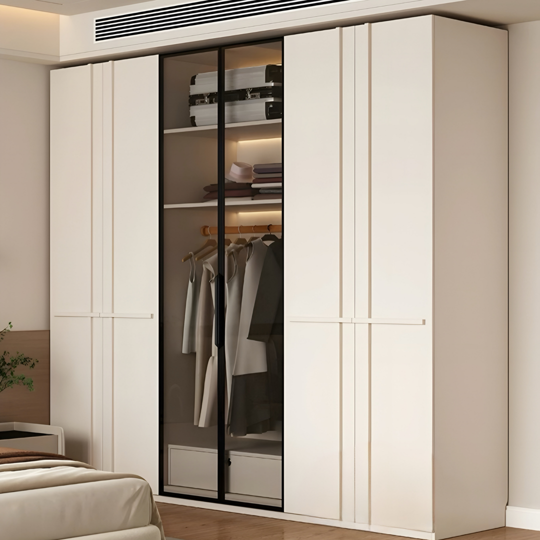 UNIGRA Modern Solid Wood Wardrobe
