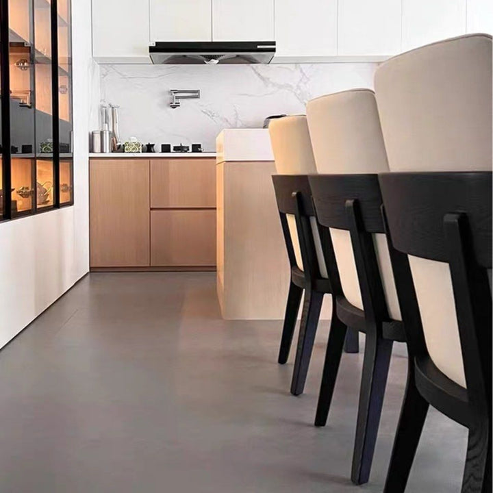 LUJO Modern Leather Dining Chair