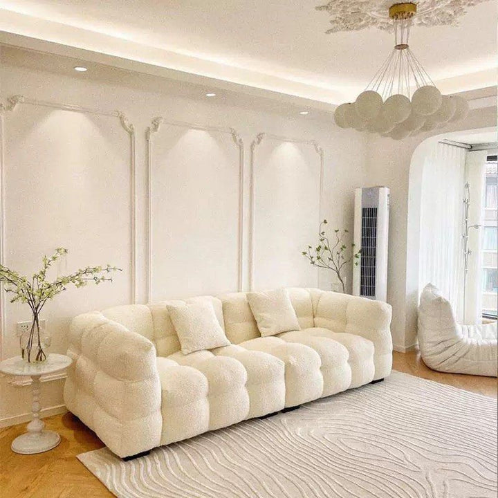 NAT Modern Boucle Fabric Sofa