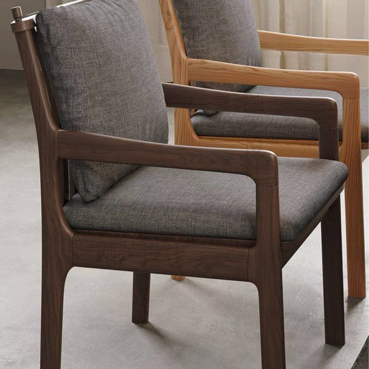 MAREIS Solid Wood Dining Armchair