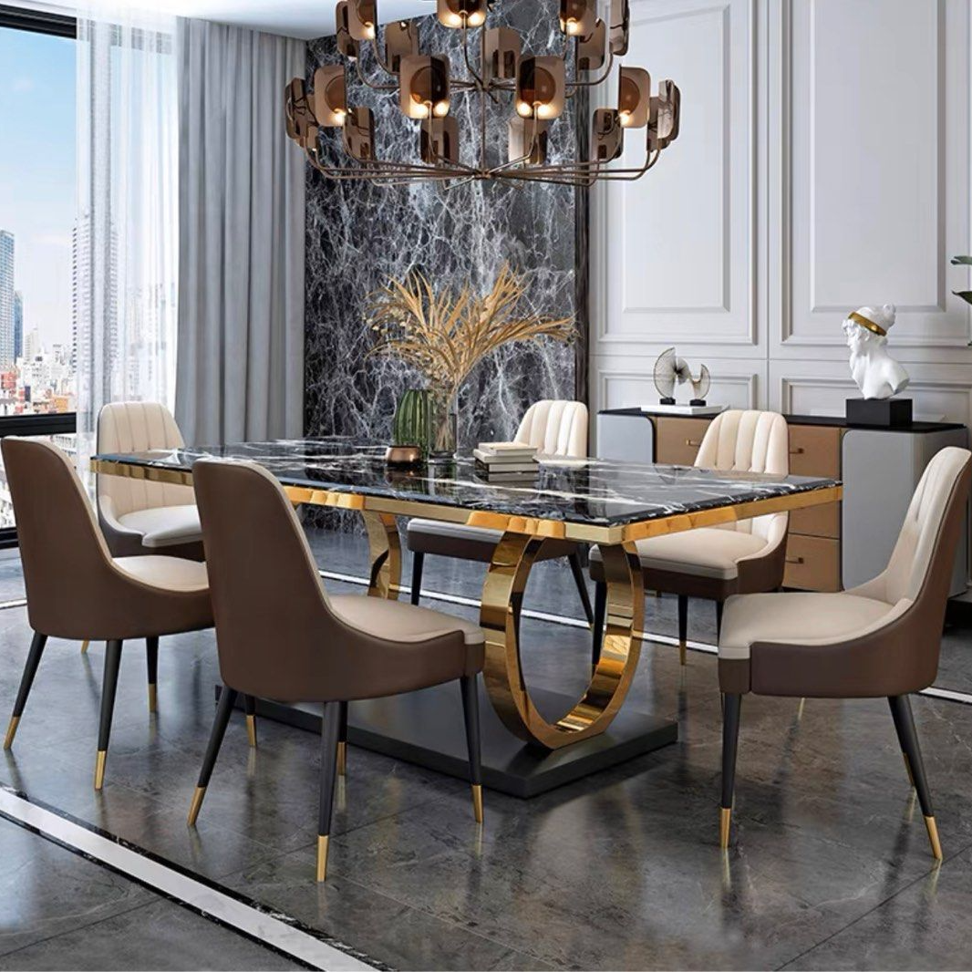 HART Modern Marble Dining Table