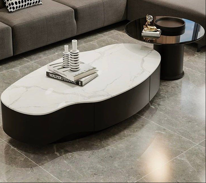 ABEIS Modern Sintered Stone Coffee Table