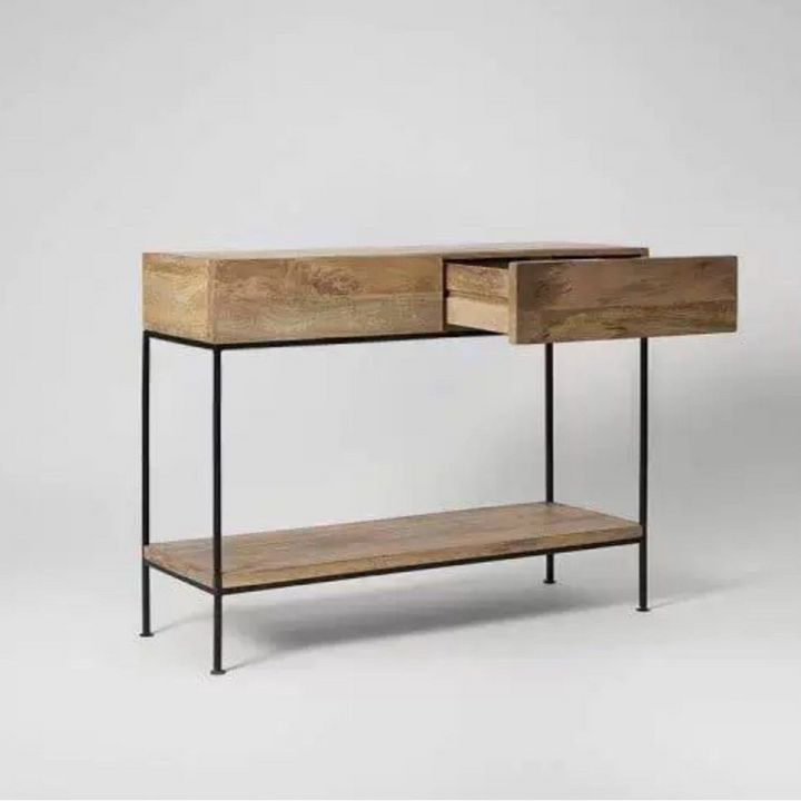 RIKU Solid Wood Console Table