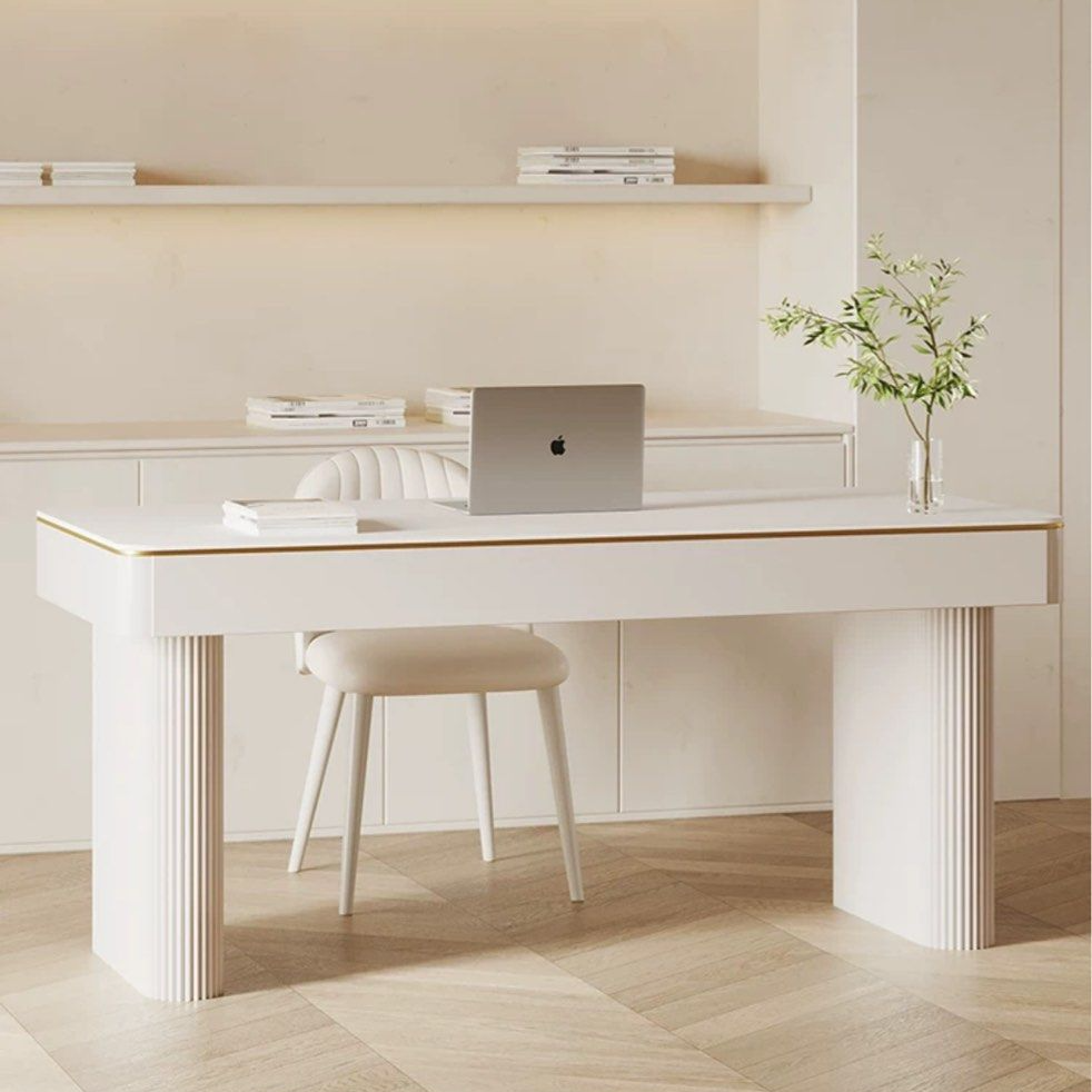 DOROTHEA Modern Sintered Stone Study Table – Radical Homes