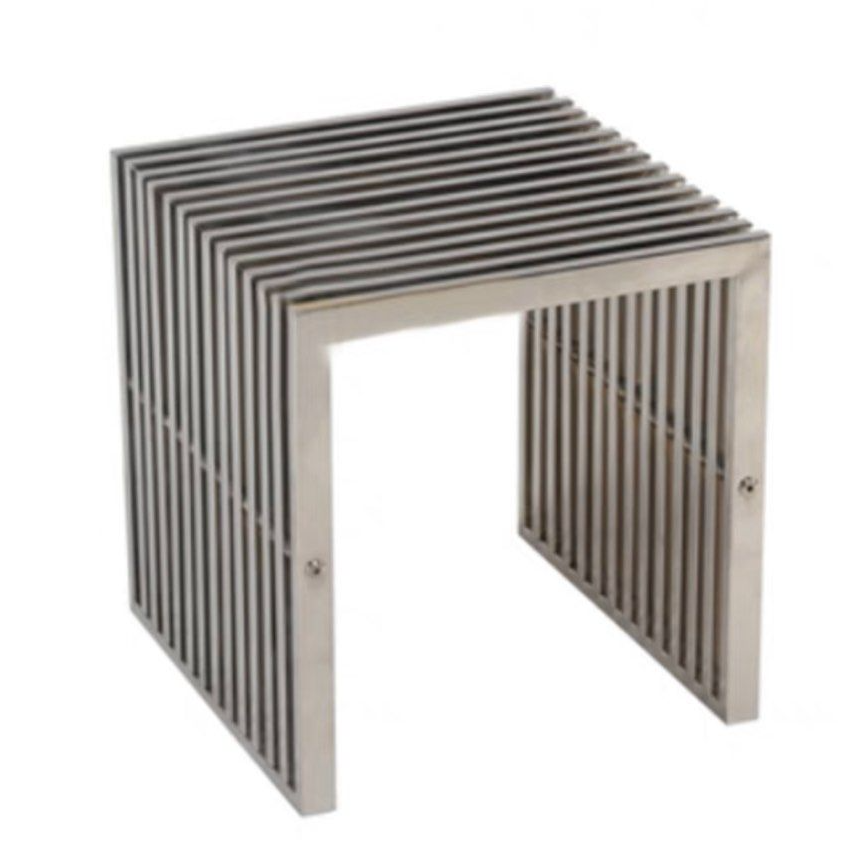 BRAM Modern Stainless Steel Bench