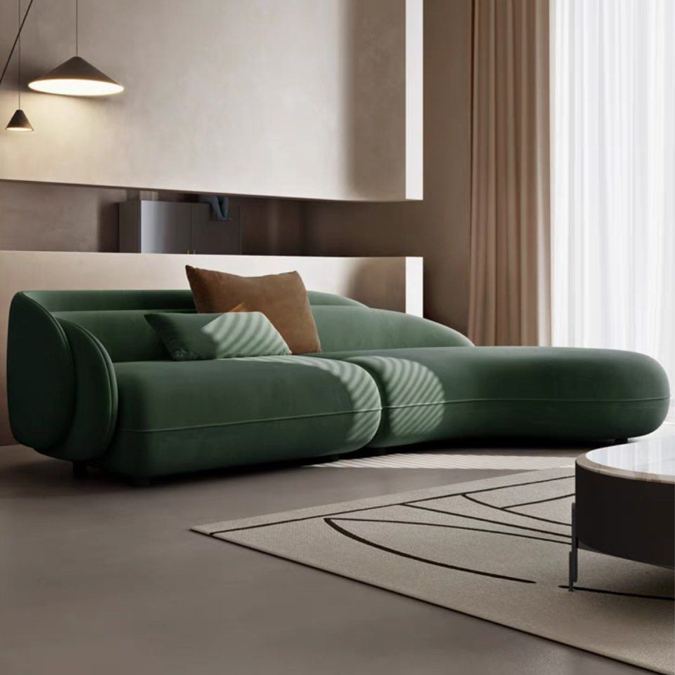 FORTE Scratch Resistant Curve Sofa