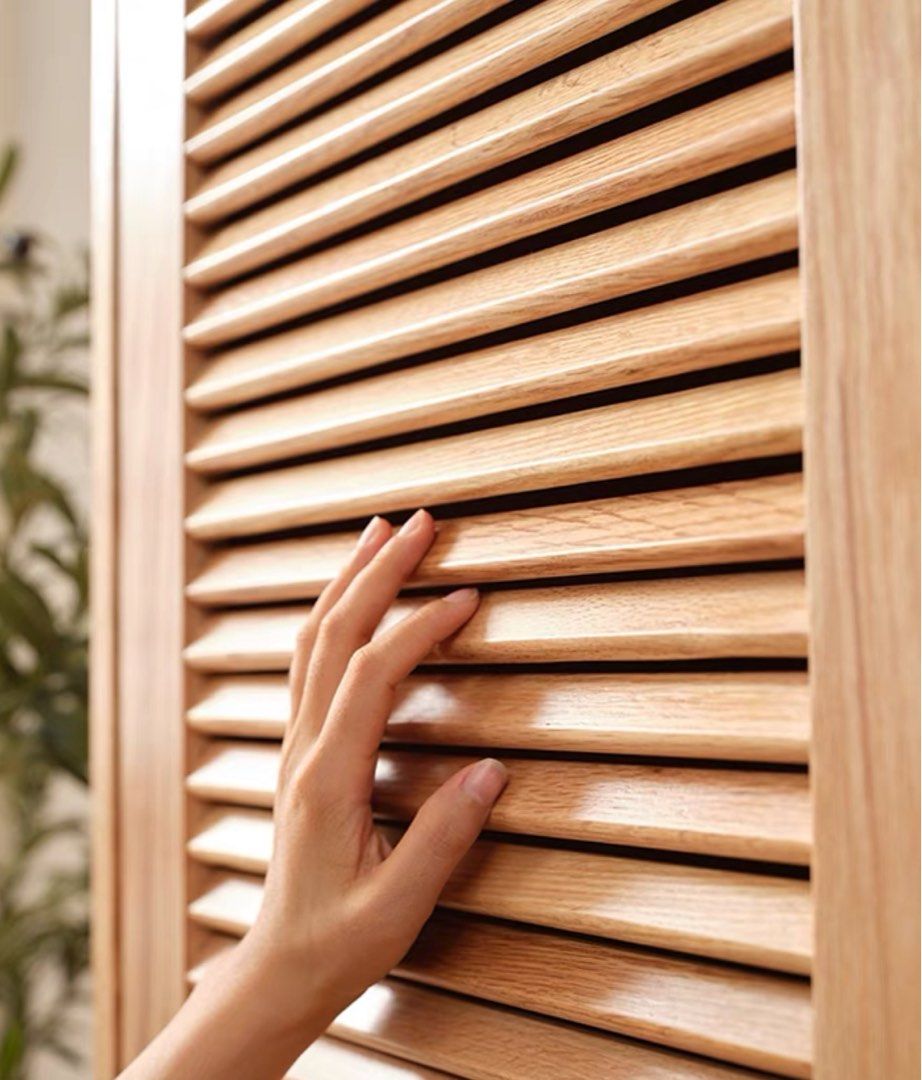 ANTONIUS Japandi Solid Wood Wardrobe