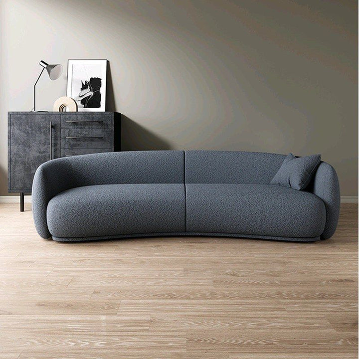NOIR Modern Boucle Curve Sofa